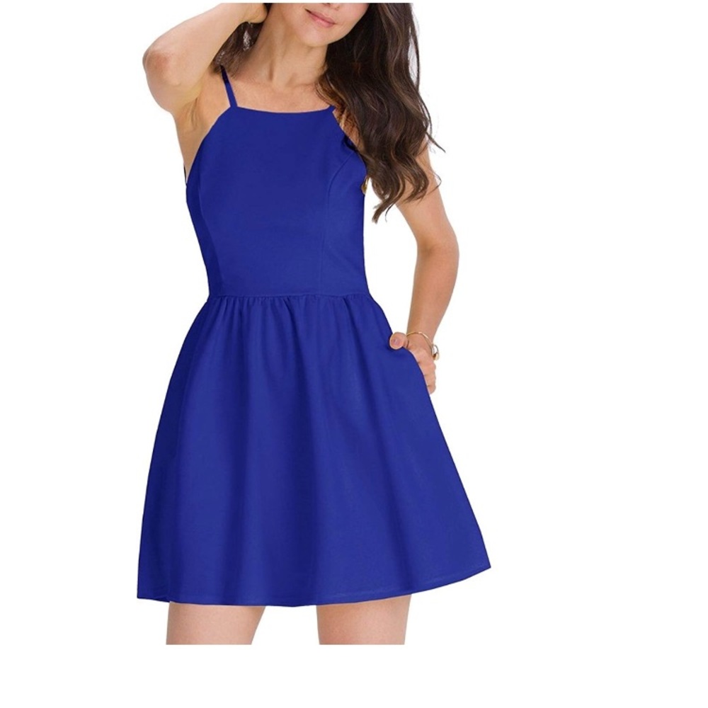 Size Medium FancyInn royal blue dress